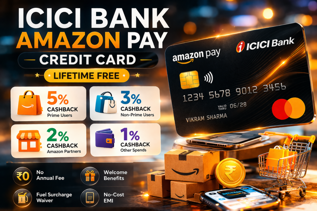 ICICI Bank Amazon Pay Credit Card – Full Details (2026) हिंदी में पूरी जानकारी