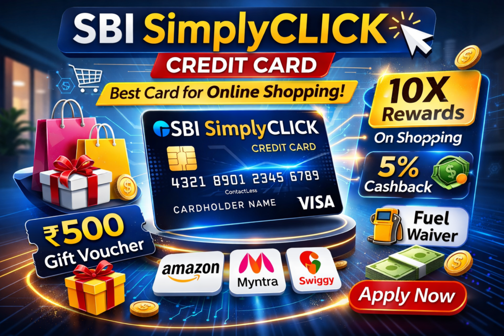 SBI SimplyCLICK Credit Card